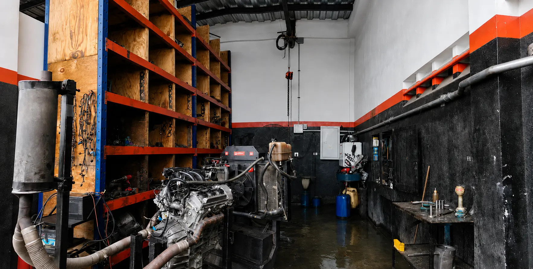 Área de Banco de Pruebas ImportMotor Company